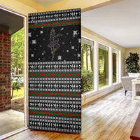 Ballet Pointe Christmas Design Door Cover Xmas Holiday Patterns - Wonder Print Shop