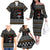Ballet Pointe Christmas Design Family Matching Off The Shoulder Long Sleeve Dress and Hawaiian Shirt Xmas Holiday Patterns - Wonder Print Shop