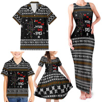 Ballet Pointe Christmas Design Family Matching Tank Maxi Dress and Hawaiian Shirt Xmas Holiday Patterns - Wonder Print Shop