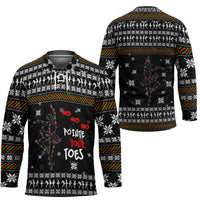 Ballet Pointe Christmas Design Hockey Jersey Xmas Holiday Patterns - Wonder Print Shop