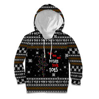 Ballet Pointe Christmas Design Kid Hoodie Xmas Holiday Patterns - Wonder Print Shop