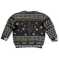 Ballet Pointe Christmas Design Kid Ugly Christmas Sweater Xmas Holiday Patterns - Wonder Print Shop