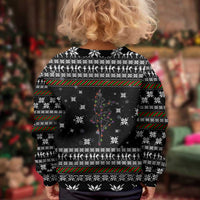 Ballet Pointe Christmas Design Kid Ugly Christmas Sweater Xmas Holiday Patterns - Wonder Print Shop