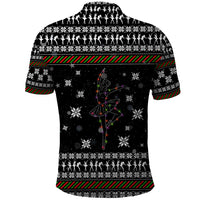 Ballet Pointe Christmas Design Polo Shirt Xmas Holiday Patterns - Wonder Print Shop