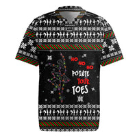 Ballet Pointe Christmas Design Rugby Jersey Xmas Holiday Patterns - Wonder Print Shop