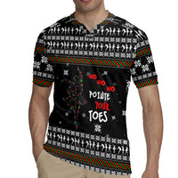 Ballet Pointe Christmas Design Rugby Jersey Xmas Holiday Patterns - Wonder Print Shop