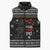 Ballet Pointe Christmas Design Sleeveless Puffer Jacket Xmas Holiday Patterns - Wonder Print Shop