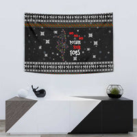 Ballet Pointe Christmas Design Tapestry Xmas Holiday Patterns - Wonder Print Shop