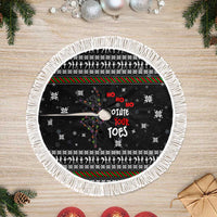Ballet Pointe Christmas Design Tree Skirt Xmas Holiday Patterns - Wonder Print Shop