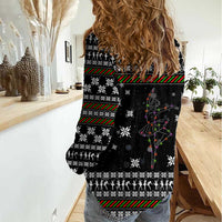 Ballet Pointe Christmas Design Women Casual Shirt Xmas Holiday Patterns - Wonder Print Shop