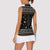 Ballet Pointe Christmas Design Women Sleeveless Polo Shirt Xmas Holiday Patterns - Wonder Print Shop
