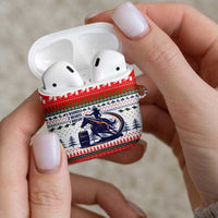 Barrel Racing Christmas AirPods Case Xmas Holiday Patterns - Wonder Print Shop