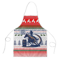 Barrel Racing Christmas Apron Xmas Holiday Patterns - Wonder Print Shop