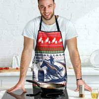 Barrel Racing Christmas Apron Xmas Holiday Patterns - Wonder Print Shop