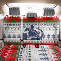 Barrel Racing Christmas Back Car Seat Cover Xmas Holiday Patterns - Wonder Print Shop