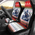 Barrel Racing Christmas Car Seat Cover Xmas Holiday Patterns - Wonder Print Shop