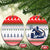 Barrel Racing Christmas Ceramic Ornament Xmas Holiday Patterns - Wonder Print Shop