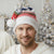 Barrel Racing Christmas Santa Hat Xmas Holiday Patterns - Wonder Print Shop