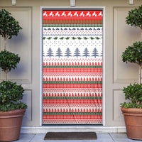 Barrel Racing Christmas Door Cover Xmas Holiday Patterns - Wonder Print Shop