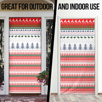 Barrel Racing Christmas Door Cover Xmas Holiday Patterns - Wonder Print Shop