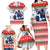 Barrel Racing Christmas Family Matching Long Sleeve Bodycon Dress and Hawaiian Shirt Xmas Holiday Patterns - Wonder Print Shop