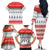 Barrel Racing Christmas Family Matching Off The Shoulder Long Sleeve Dress and Hawaiian Shirt Xmas Holiday Patterns - Wonder Print Shop