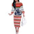 Barrel Racing Christmas Family Matching Off The Shoulder Long Sleeve Dress and Hawaiian Shirt Xmas Holiday Patterns - Wonder Print Shop