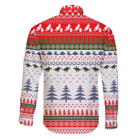 Barrel Racing Christmas Family Matching Puletasi and Hawaiian Shirt Xmas Holiday Patterns - Wonder Print Shop