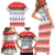 Barrel Racing Christmas Family Matching Short Sleeve Bodycon Dress and Hawaiian Shirt Xmas Holiday Patterns - Wonder Print Shop