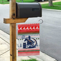 Barrel Racing Christmas Garden Flag Xmas Holiday Patterns - Wonder Print Shop