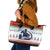 Barrel Racing Christmas Leather Tote Bag Xmas Holiday Patterns - Wonder Print Shop