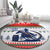Barrel Racing Christmas Round Carpet Xmas Holiday Patterns - Wonder Print Shop