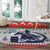 Barrel Racing Christmas Round Carpet Xmas Holiday Patterns - Wonder Print Shop