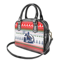 Barrel Racing Christmas Shoulder Handbag Xmas Holiday Patterns - Wonder Print Shop