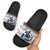 Barrel Racing Christmas Slide Sandals Xmas Holiday Patterns - Wonder Print Shop