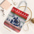 Barrel Racing Christmas Tote Bag Xmas Holiday Patterns - Wonder Print Shop