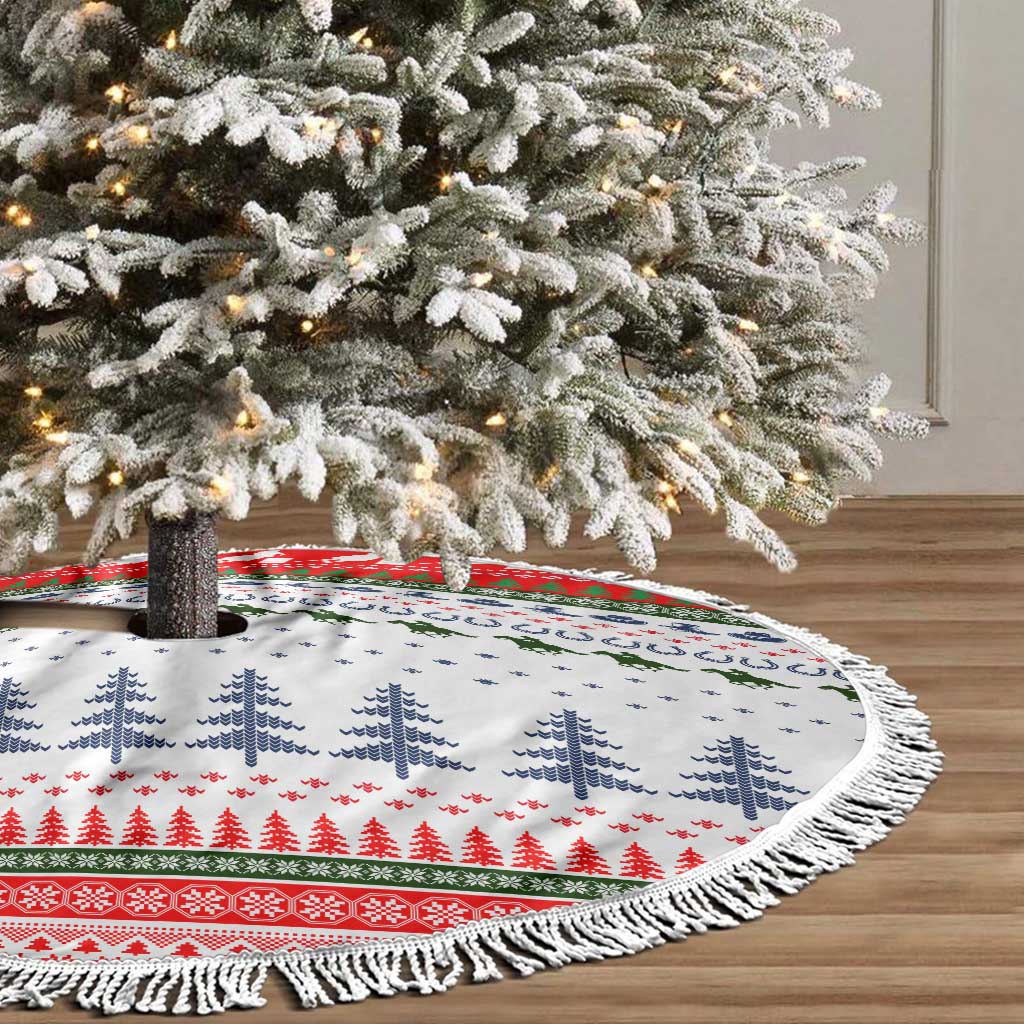 Barrel Racing Christmas Tree Skirt Xmas Holiday Patterns - Wonder Print Shop