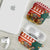 Zambia Christmas AirPods Case with African Animals Tree Snowflakes and National Emblem Design - Wonder Print Shop