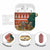 Zambia Christmas AirPods Case with African Animals Tree Snowflakes and National Emblem Design - Wonder Print Shop