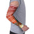 Zambia Christmas Arm Sleeves with African Animals Tree Snowflakes and National Emblem Design - Wonder Print Shop