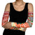 Zambia Christmas Arm Sleeves with African Animals Tree Snowflakes and National Emblem Design - Wonder Print Shop