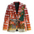 Zambia Christmas Blazer with African Animals Tree Snowflakes and National Emblem Design - Wonder Print Shop