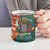 Zambia Christmas Ceramic Mug with African Animals Tree Snowflakes and National Emblem Design - Wonder Print Shop