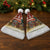 Zambia Christmas Santa Hat with African Animals Tree Snowflakes and National Emblem Design - Wonder Print Shop
