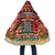 Zambia Christmas Cloak with African Animals Tree Snowflakes and National Emblem Design - Wonder Print Shop