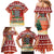 Zambia Christmas Family Matching Mermaid Dress and Hawaiian Shirt with African Animals Tree Snowflakes and National Emblem Design - Wonder Print Shop