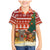 Zambia Christmas Family Matching Mermaid Dress and Hawaiian Shirt with African Animals Tree Snowflakes and National Emblem Design - Wonder Print Shop