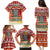 Zambia Christmas Family Matching Puletasi and Hawaiian Shirt with African Animals Tree Snowflakes and National Emblem Design - Wonder Print Shop