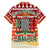 Zambia Christmas Family Matching Puletasi and Hawaiian Shirt with African Animals Tree Snowflakes and National Emblem Design - Wonder Print Shop