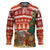 Zambia Christmas Hockey Jersey with African Animals Tree Snowflakes and National Emblem Design - Wonder Print Shop